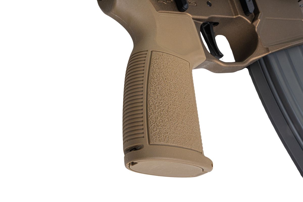 Salvo Precision MWS Spear LT 5.56 GBB エアソフトガン - 11.5インチ (G104-3B、マーキングなし) - ダークアース-AIRSOFT GOGO エアガン・サバゲー用品通販