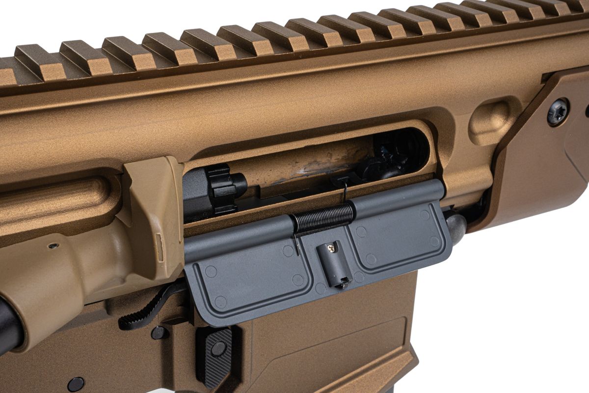 Salvo Precision MWS Spear LT 5.56 GBB エアソフトガン - 11.5インチ (G104-3B、マーキングなし) - ダークアース-AIRSOFT GOGO エアガン・サバゲー用品通販