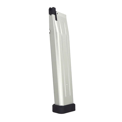 SAVIA 50連装CNC軽量マガジン 200mm ハイキャパGBB用 (SA-HCP035) - 銀(ぎん)-AIRSOFT GOGO エアガン・サバゲー用品通販