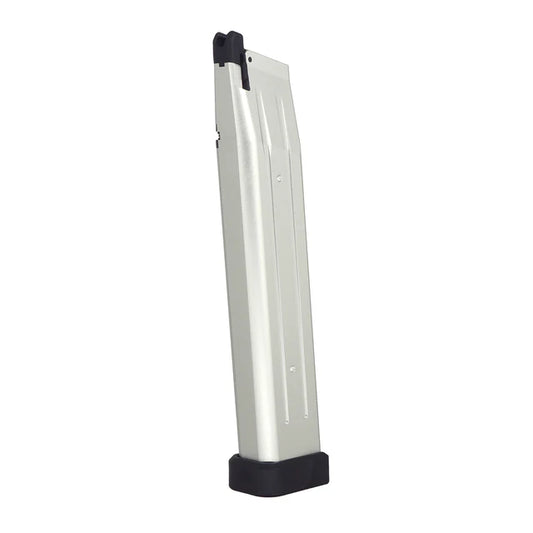 SAVIA 50連装CNC軽量マガジン 200mm ハイキャパGBB用 (SA-HCP035) - 銀(ぎん)-AIRSOFT GOGO エアガン・サバゲー用品通販