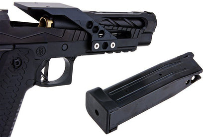 SAVIA ハイキャパ タイプ 1 レースガン GBB エアソフト ピストル (CNC 加工、ブラック)-AIRSOFT GOGO エアガン・サバゲー用品通販