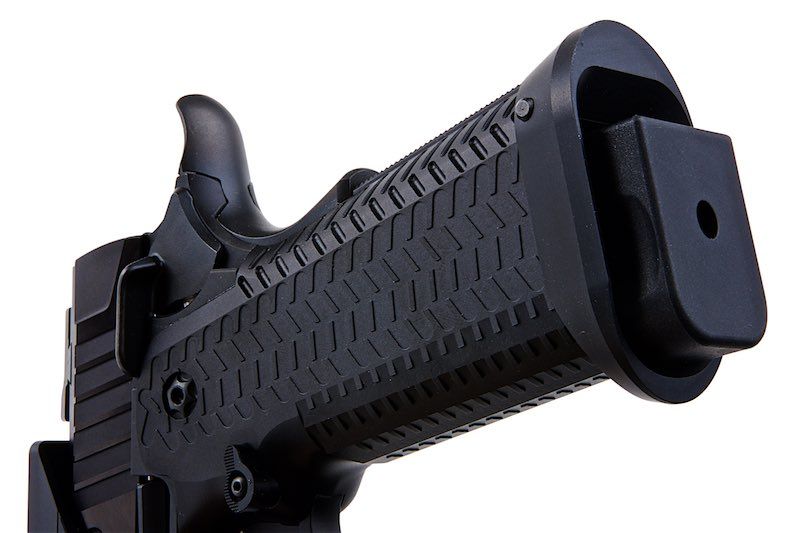 SAVIA ハイキャパ タイプ 1 レースガン GBB エアソフト ピストル (CNC 加工、ブラック)-AIRSOFT GOGO エアガン・サバゲー用品通販