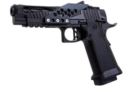 SAVIA ハイキャパ タイプ 1 レースガン GBB エアソフト ピストル (CNC 加工、ブラック)-AIRSOFT GOGO エアガン・サバゲー用品通販
