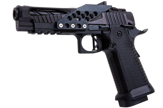 SAVIA ハイキャパ タイプ 1 レースガン GBB エアソフト ピストル (CNC 加工、ブラック)-AIRSOFT GOGO エアガン・サバゲー用品通販