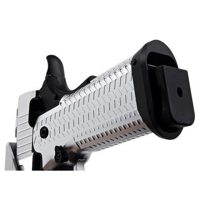 SAVIA HI-CAPA タイプ 1 レースガン GBB エアソフト ピストル (CNC 機械加工、シルバー)-AIRSOFT GOGO エアガン・サバゲー用品通販