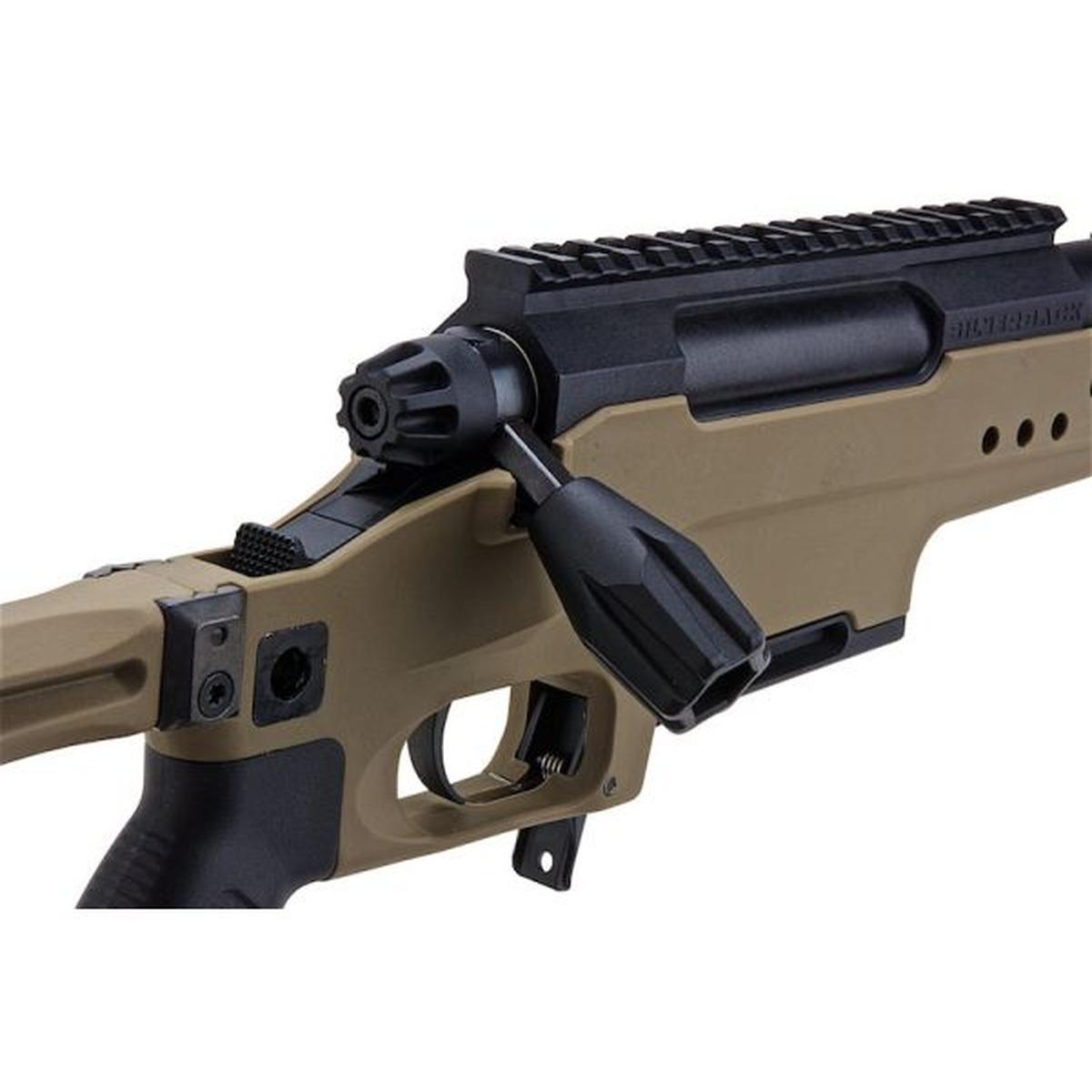 シルバーバック TAC 41 L エアソフト ボルト アクション ライフル (スポーツ バージョン - FDE)-AIRSOFT GOGO エアガン・サバゲー用品通販