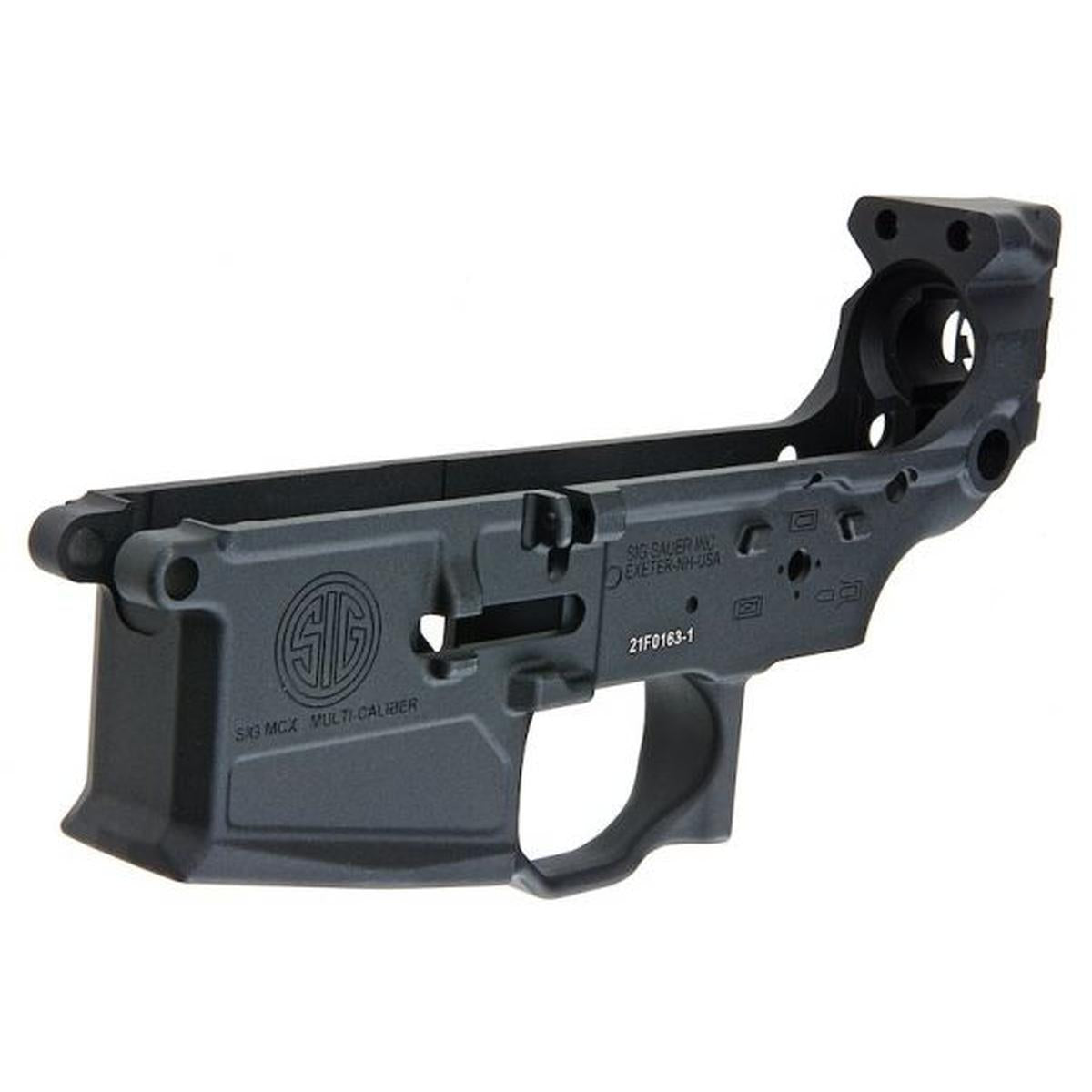 SIG SAUER MCX VIRTUS AEG オリジナル ロワー レシーバー - ブラック (部品番号 02-1) (SIG AIR & VFC 製)-AIRSOFT GOGO エアガン・サバゲー用品通販