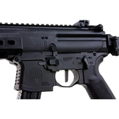 SIG SAUER MPX-K スポーツライン エアソフト AEG ライフル (SIG AIR & KING ARMS 製) - ブラック-AIRSOFT GOGO エアガン・サバゲー用品通販