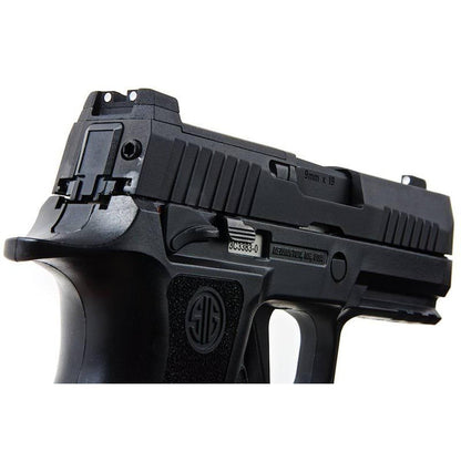 SIG SAUER P320 XCARRY グリーン ガス エアソフト ピストル - ブラック (SIG AIR & VFC 製) - 6MM-AIRSOFT GOGO エアガン・サバゲー用品通販
