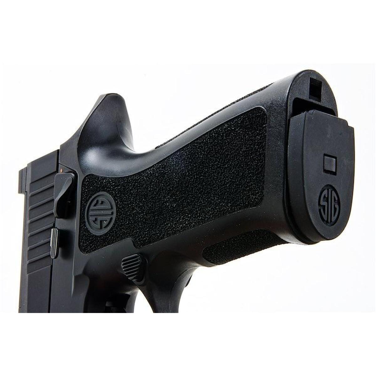 SIG SAUER P320 XCARRY グリーン ガス エアソフト ピストル - ブラック (SIG AIR & VFC 製) - 6MM-AIRSOFT GOGO エアガン・サバゲー用品通販