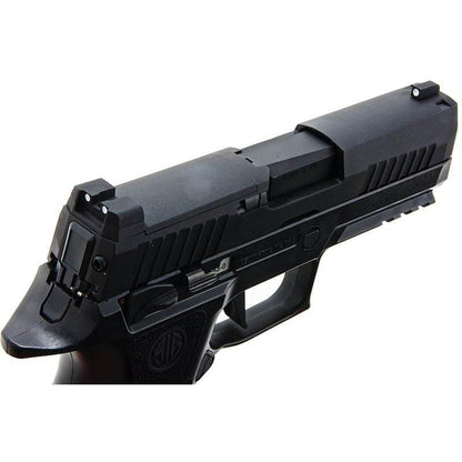 SIG SAUER P320 XCARRY グリーン ガス エアソフト ピストル - ブラック (SIG AIR & VFC 製) - 6MM-AIRSOFT GOGO エアガン・サバゲー用品通販