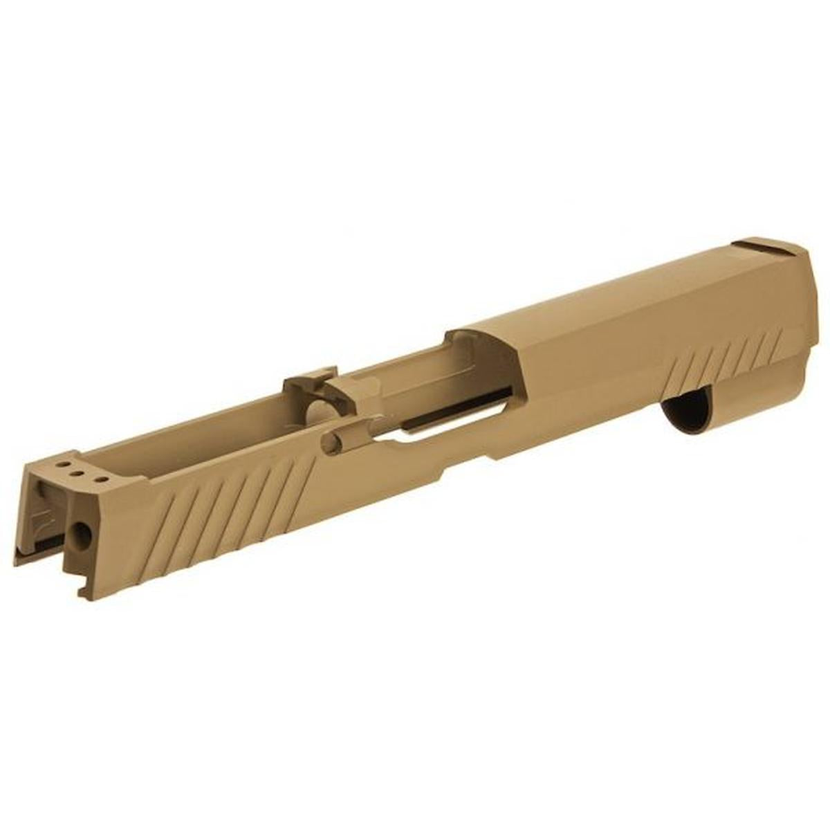 SIG ザウアー M17 P320 エアガン スライド - FDE (オリジナル部品番号 01-1) (SIG AIR & VFC 製)-AIRSOFT GOGO エアガン・サバゲー用品通販
