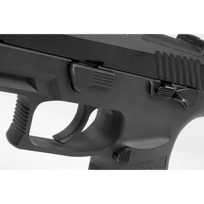SIG ザウアー M17 P320 グリーン ガス エアソフト ピストル - ブラック (SIG AIR & VFC 製) - 6MM-AIRSOFT GOGO エアガン・サバゲー用品通販