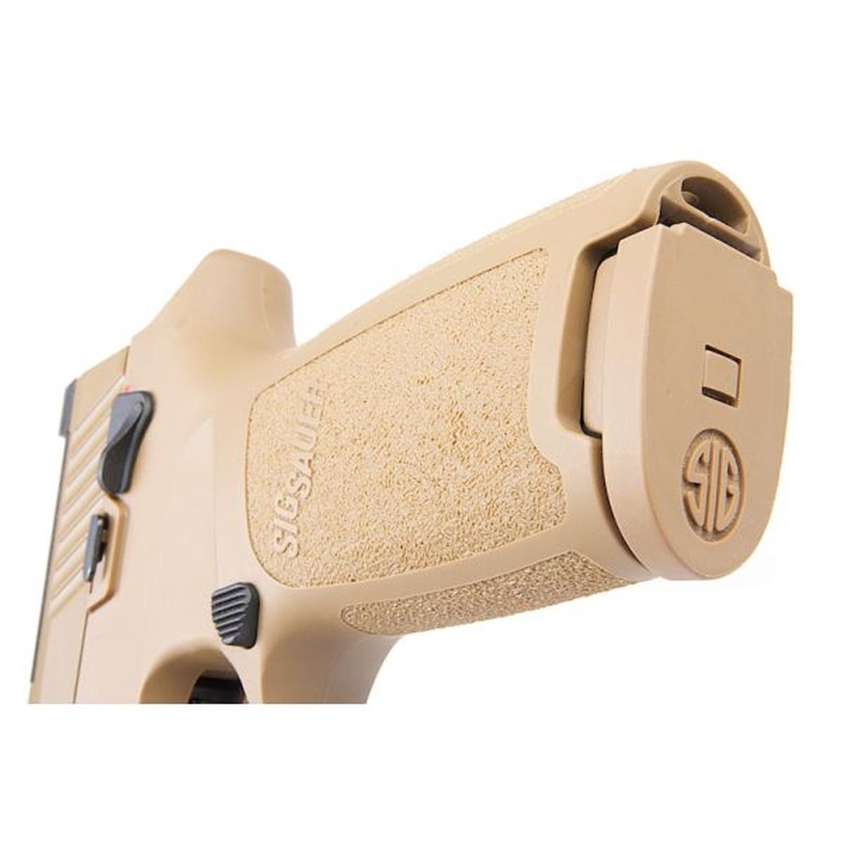 SIG ザウアー M18 P320 グリーン ガス エアソフト ピストル - タン (SIG AIR & VFC 製) - 6MM-AIRSOFT GOGO エアガン・サバゲー用品通販