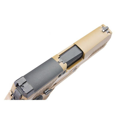 SIG ザウアー M18 P320 グリーン ガス エアソフト ピストル - タン (SIG AIR & VFC 製) - 6MM-AIRSOFT GOGO エアガン・サバゲー用品通販