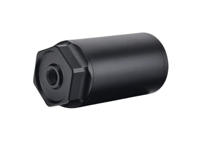 SilverBack ファット缶 ダミーサプレッサー (14mm CCW、ショート、ブラック)-AIRSOFT GOGO エアガン・サバゲー用品通販