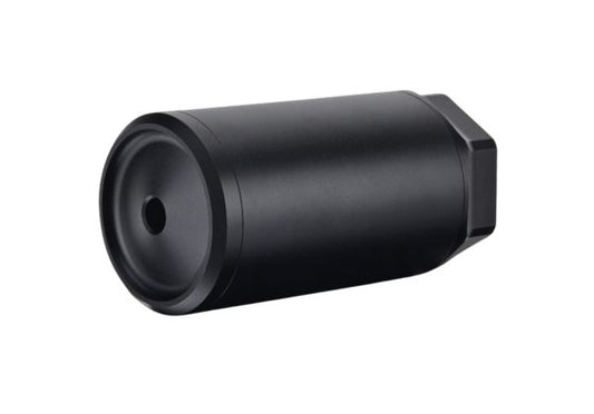 SilverBack ファット缶 ダミーサプレッサー (14mm CCW、ショート、ブラック)-AIRSOFT GOGO エアガン・サバゲー用品通販