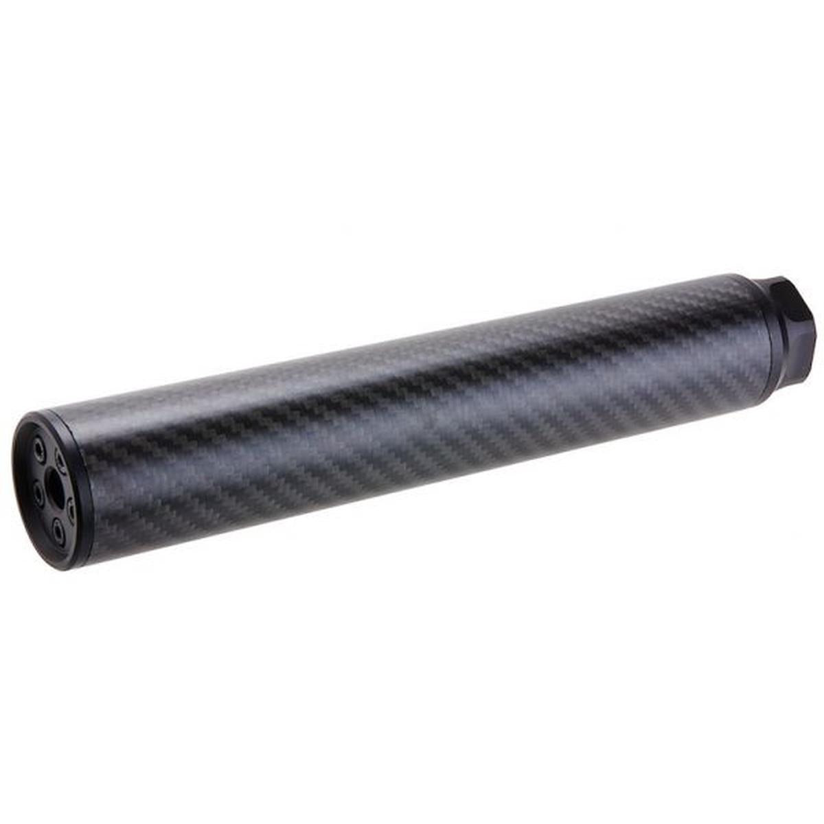 SILVERBACK カーボンダミーサプレッサー（ロング）（24MM CW）-AIRSOFT GOGO エアガン・サバゲー用品通販