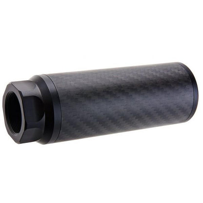 SILVERBACK カーボンダミーサプレッサー（ショート）（24MM CW）-AIRSOFT GOGO エアガン・サバゲー用品通販