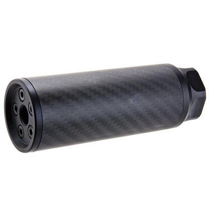 SILVERBACK カーボンダミーサプレッサー（ショート）（24MM CW）-AIRSOFT GOGO エアガン・サバゲー用品通販