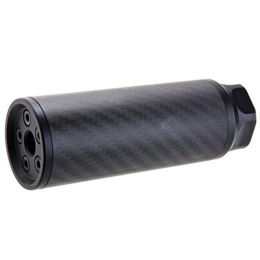 SILVERBACK カーボンダミーサプレッサー（ショート）（24MM CW）-AIRSOFT GOGO エアガン・サバゲー用品通販