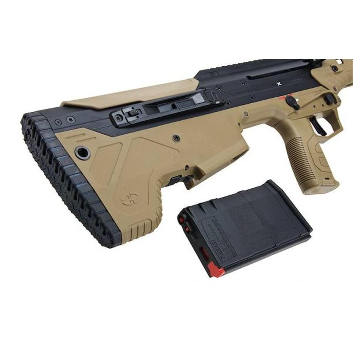 SILVERBACK MDR-X エアソフト AEG ライフル - ツートーン (ブラック / FDE) (V2)-AIRSOFT GOGO エアガン・サバゲー用品通販