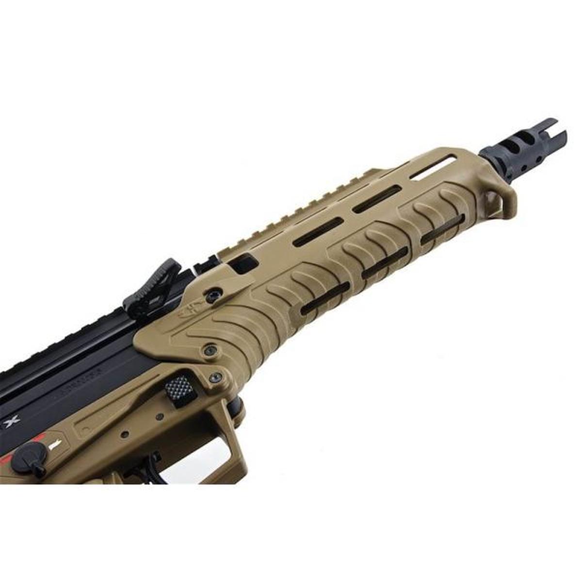 SILVERBACK MDR-X エアソフト AEG ライフル - ツートーン (ブラック / FDE) (V2)-AIRSOFT GOGO エアガン・サバゲー用品通販