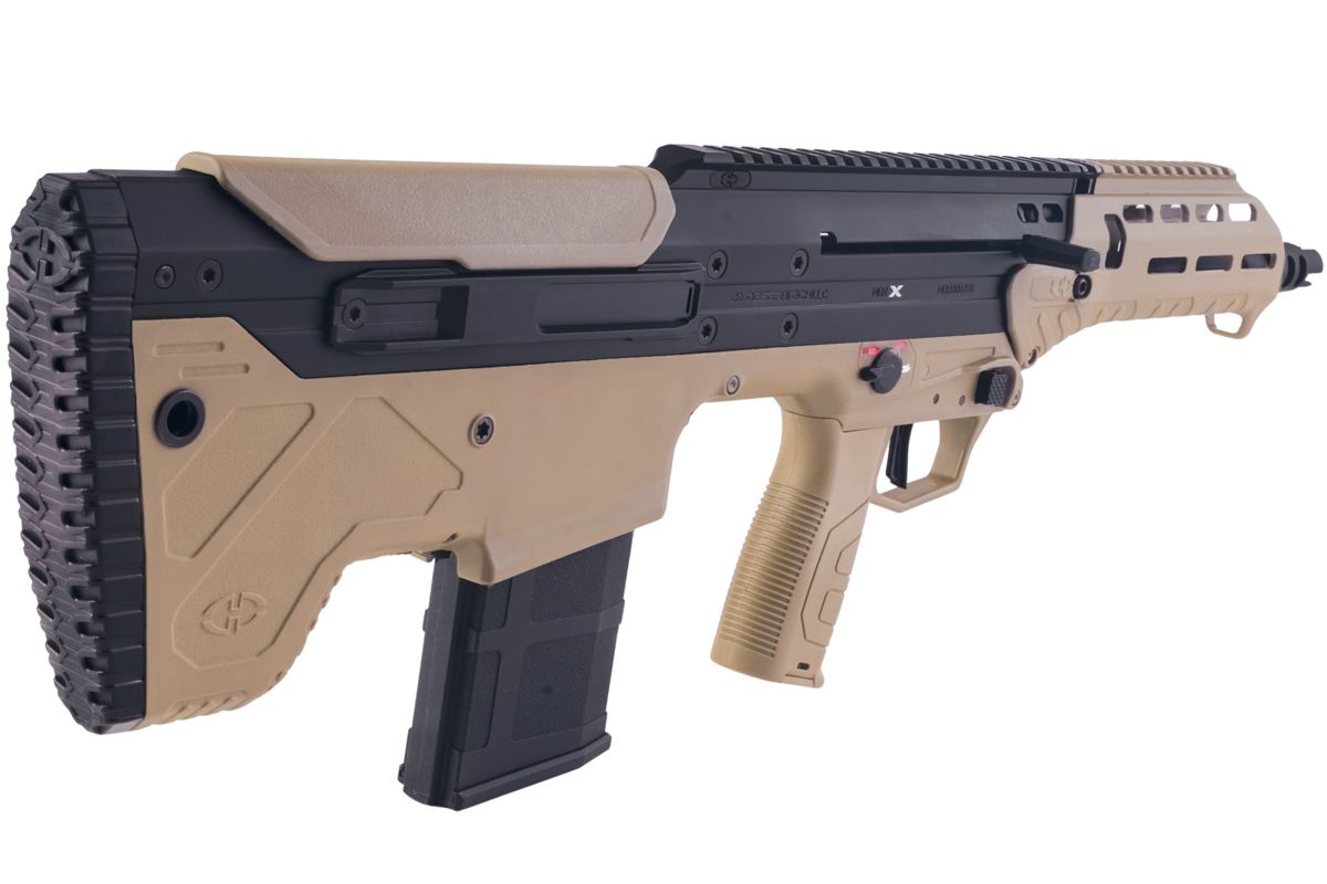 SILVERBACK MDR-X エアソフト AEG ライフル - ツートン (ブラック / FDE) (V3)-AIRSOFT GOGO エアガン・サバゲー用品通販