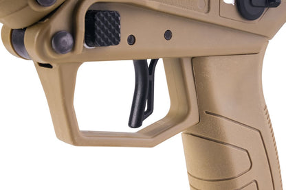 SILVERBACK MDR-X エアソフト AEG ライフル - ツートン (ブラック / FDE) (V3)-AIRSOFT GOGO エアガン・サバゲー用品通販