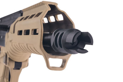 SILVERBACK MDR-X エアソフト AEG ライフル - ツートン (ブラック / FDE) (V3)-AIRSOFT GOGO エアガン・サバゲー用品通販