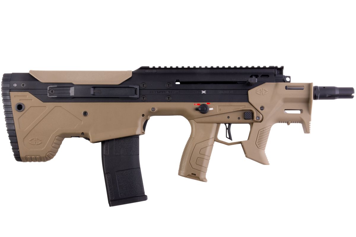 SILVERBACK MDR-X マイクロン エアソフト AEG ライフル - ツートン (ブラック / FDE) (V3)-AIRSOFT GOGO エアガン・サバゲー用品通販