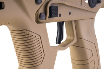 SILVERBACK MDR-X マイクロン エアソフト AEG ライフル - ツートン (ブラック / FDE) (V3)-AIRSOFT GOGO エアガン・サバゲー用品通販