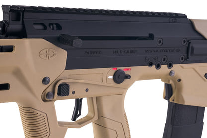 SILVERBACK MDR-X マイクロン エアソフト AEG ライフル - ツートン (ブラック / FDE) (V3)-AIRSOFT GOGO エアガン・サバゲー用品通販