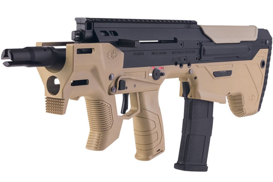 SILVERBACK MDR-X マイクロン エアソフト AEG ライフル - ツートン (ブラック / FDE) (V3)-AIRSOFT GOGO エアガン・サバゲー用品通販
