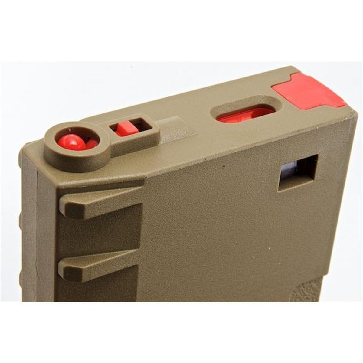 SILVERBACK MDRX / AR10 マガジン (78 ラウンド電動ガンマガジン) - - FDE-AIRSOFT GOGO エアガン・サバゲー用品通販