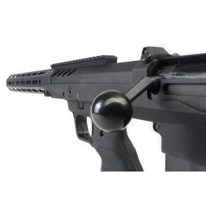 SILVERBACK SRS A2 / M2 エアソフト スナイパー ライフル (22 インチ バレル) デザート テックライセンス取得 - BK (左手用)-AIRSOFT GOGO エアガン・サバゲー用品通販