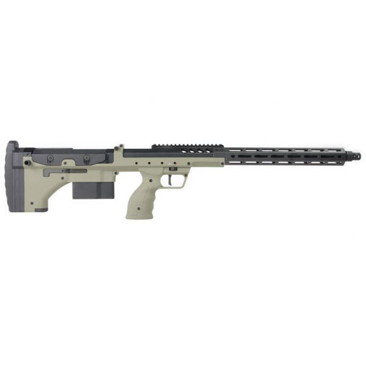 SILVERBACK SRS A2 / M2 エアソフト スナイパー ライフル (22 インチ バレル) デザート テックライセンス取得 - OD (左手用)-AIRSOFT GOGO エアガン・サバゲー用品通販