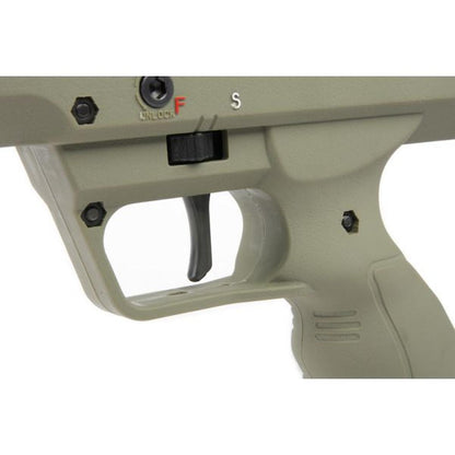 SILVERBACK SRS A2 / M2 エアソフト スナイパー ライフル (22 インチ バレル) デザート テックライセンス取得 - OD (左手用)-AIRSOFT GOGO エアガン・サバゲー用品通販