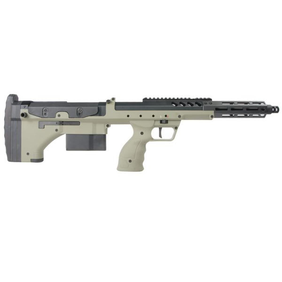 SILVERBACK SRS A2 / M2 エアソフト スナイパー ライフル (コバート、16 インチ バレル) デザート テックライセンス取得 - OD (左手)-AIRSOFT GOGO エアガン・サバゲー用品通販