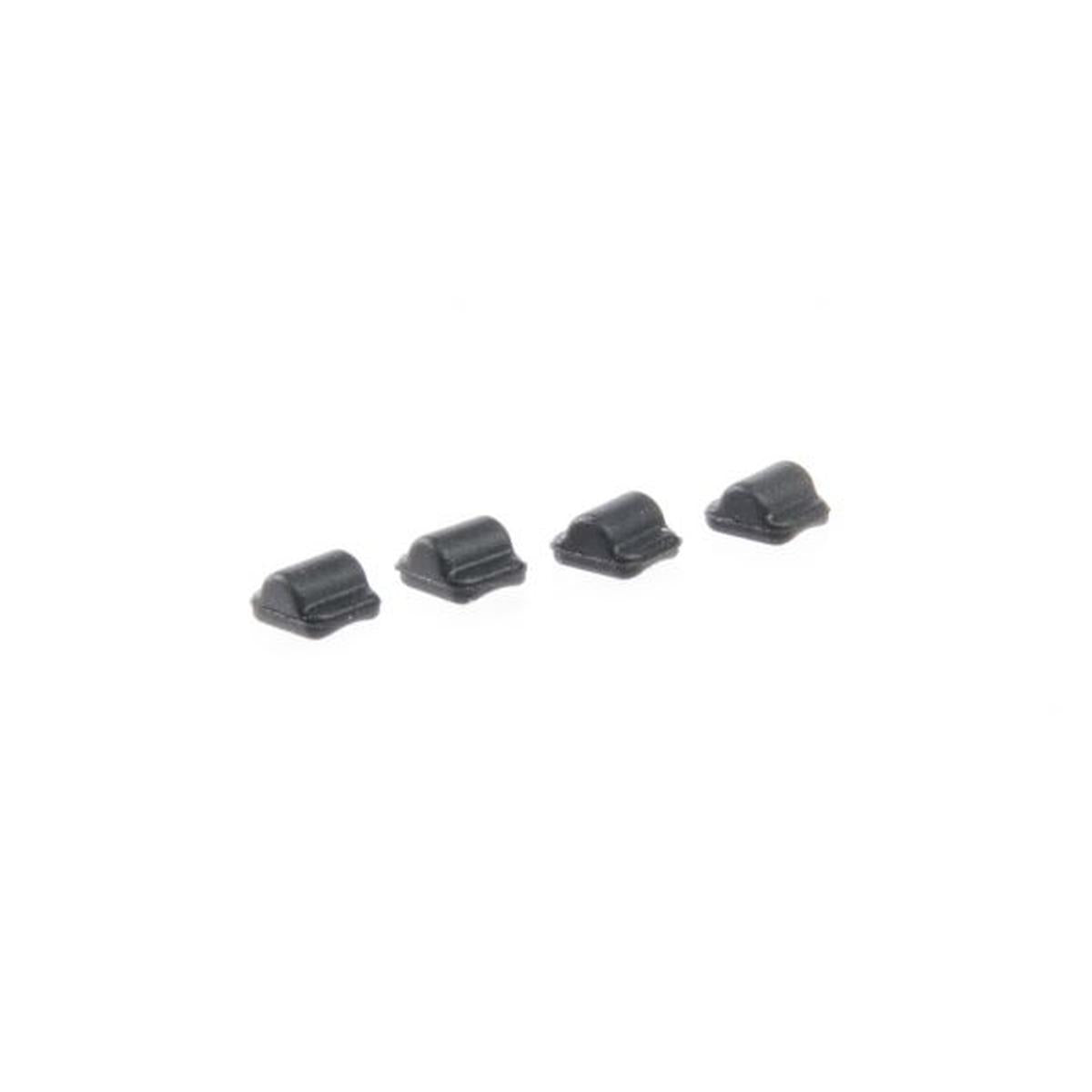 SILVERBACK SRS/HTI エアガン フラットホップアップバッキング SRS 80 度 + ナブ (4 個/セット)-AIRSOFT GOGO エアガン・サバゲー用品通販