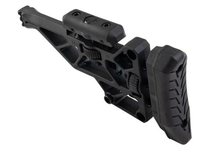 Silverback TAC 41 偵察用ナイロンピカティニーストック - ブラック-AIRSOFT GOGO エアガン・サバゲー用品通販