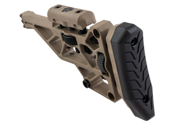 Silverback TAC 41 偵察用ナイロンピカティニーストック - FDE-AIRSOFT GOGO エアガン・サバゲー用品通販
