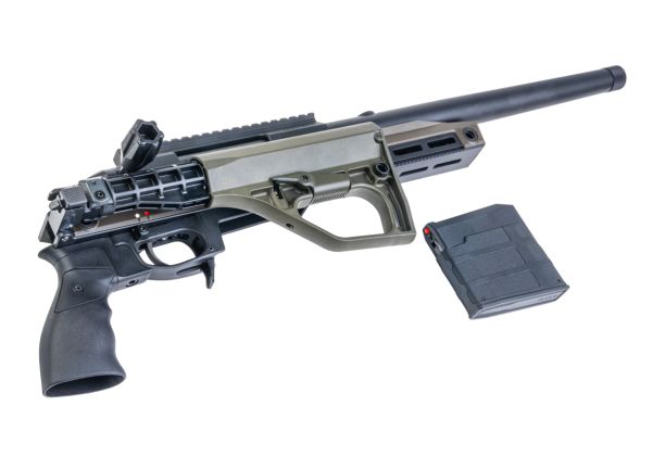 Silverback TAC 41 A2B エアソフト ボルトアクションライフル、アルミシャーシ＆バッファーーストック（OD）-AIRSOFT GOGO エアガン・サバゲー用品通販