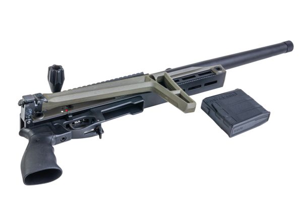 Silverback TAC 41 A2L エアソフトボルトアクションライフル、アルミシャーシ＆ライトストック（OD）-AIRSOFT GOGO エアガン・サバゲー用品通販