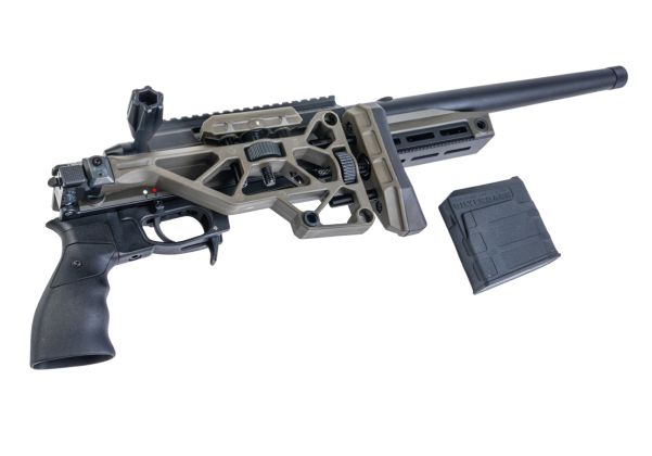 Silverback TAC 41 A2R エアソフト ボルトアクションライフル、アルミシャーシ＆レコンストック（OD）-AIRSOFT GOGO エアガン・サバゲー用品通販