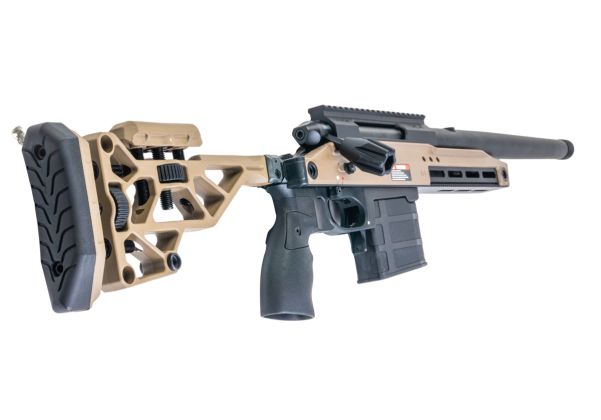 Silverback TAC 41 A2R エアソフトボルトアクションライフル、アルミシャーシ＆リーコンストック（Fちゃいろ）-AIRSOFT GOGO エアガン・サバゲー用品通販