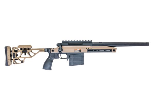 Silverback TAC 41 A2R エアソフトボルトアクションライフル、アルミシャーシ＆リーコンストック（Fちゃいろ）-AIRSOFT GOGO エアガン・サバゲー用品通販