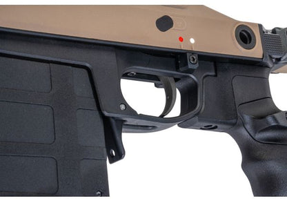 Silverback TAC 41 A2R エアソフトボルトアクションライフル、アルミシャーシ＆リーコンストック（Fちゃいろ）-AIRSOFT GOGO エアガン・サバゲー用品通販