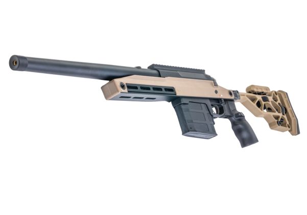 Silverback TAC 41 A2R エアソフトボルトアクションライフル、アルミシャーシ＆リーコンストック（Fちゃいろ）-AIRSOFT GOGO エアガン・サバゲー用品通販