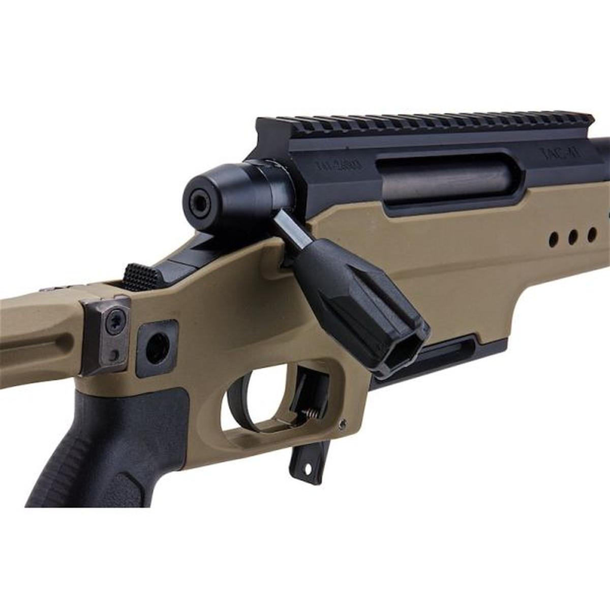 SILVERBACK TAC 41 L エアソフト ボルトアクション ライフル (FDE)-AIRSOFT GOGO エアガン・サバゲー用品通販